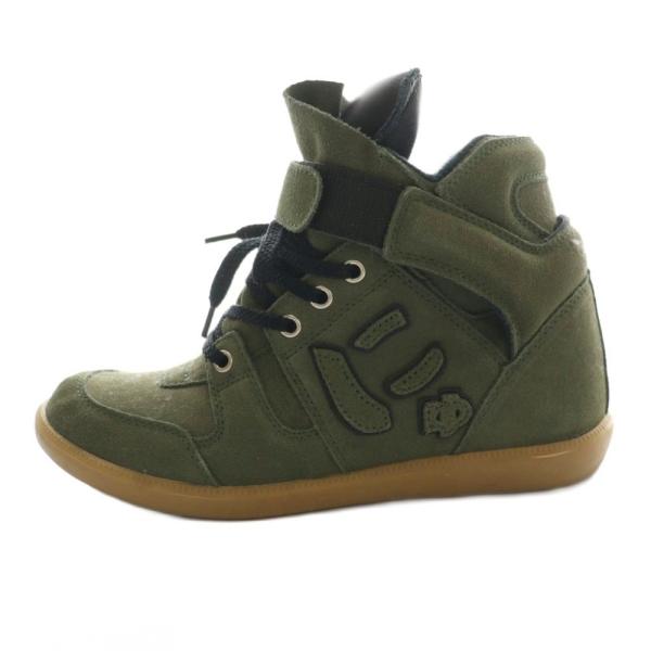 サンガッチョ Sangacio にゅBoots ハイカットスニーカー US6 24cm