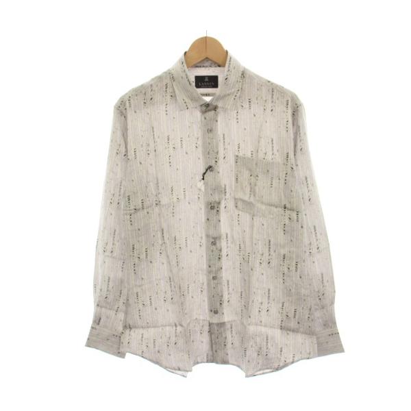 未使用品 ランバン LANVIN COLLECTION タグ付き カジュアルシャツ 長袖