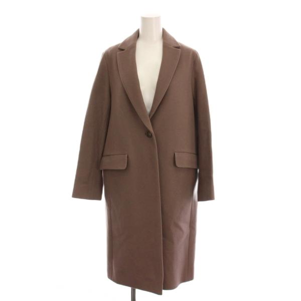 シップス SHIPS チェスターコート ロング ウール アウター 36 ライト