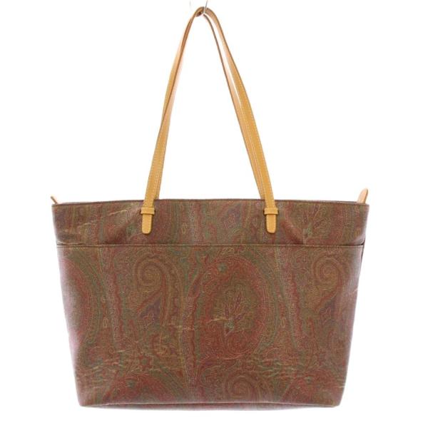 ETRO（エトロ） トートバッグ ハンドバッグ レザー ペイズリー柄 総柄