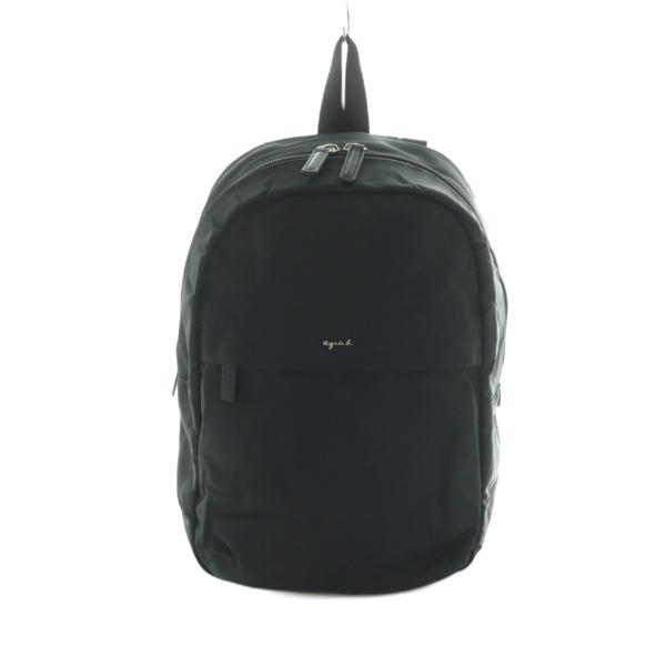 agnes b.（アニエスベー） リュックサック デイバッグ ナイロン 黒