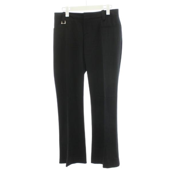GUCCI（グッチ） パンツ スラックス ウール 42 黒 ブラック /AN4