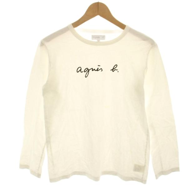 agnes b.（アニエスベー） agnes b. Tシャツ カットソー 長袖 ロゴ