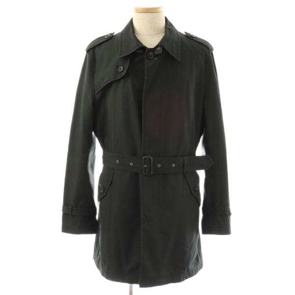 TAKEO KIKUCHI（タケオキクチ） ライナー付コート トレンチ 4 黒 /NR