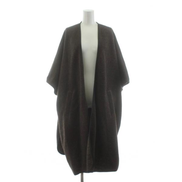 未使用品 フェンネル FENNEL ポンチョ ジャケット ニット ロング