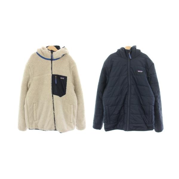 パタゴニア リバーシブルフーディ XXL16ー18 Patagonia/Kids