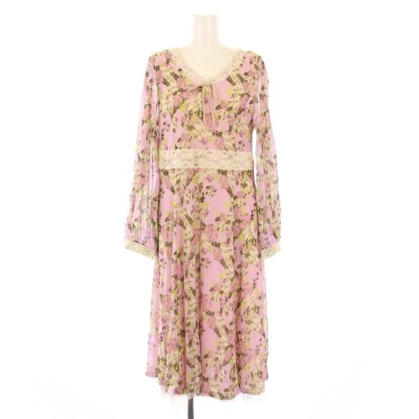 スーパービューティ Super Beauty フレアワンピース ミモレ ロング