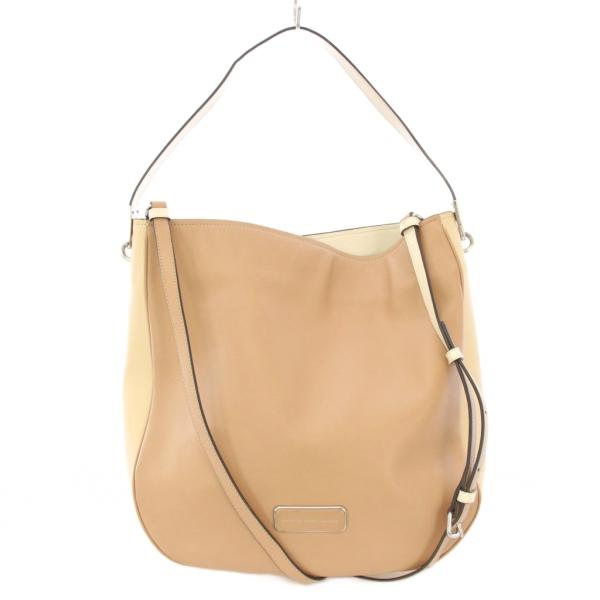 N*エ様 マークジェイコブス　ベージュ ショルダーバッグ バイカラー MARC BY MARC JACOBS（マーク バイ マーク ジェイコブス） MARC by