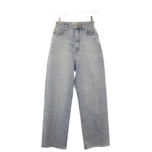 ヤヌーク YANUK JOAN デニムパンツ ジーンズ ワイド 23 青 57131301
