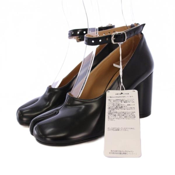 メゾンマルジェラ足袋パンプス 36 メゾンマルジェラ タビ 足袋 TABI パンプス フラットシューズ 黒 36