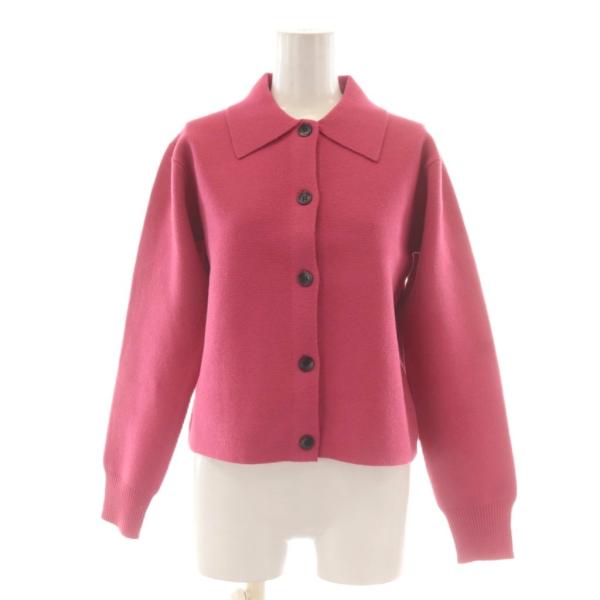 オブレクト oblekt カーディガン F ピンク タグ付き 襟付き 長袖 /AU