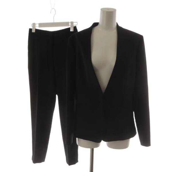 プラステ PLST スーツ セットアップ ノーカラージャケット パンツ