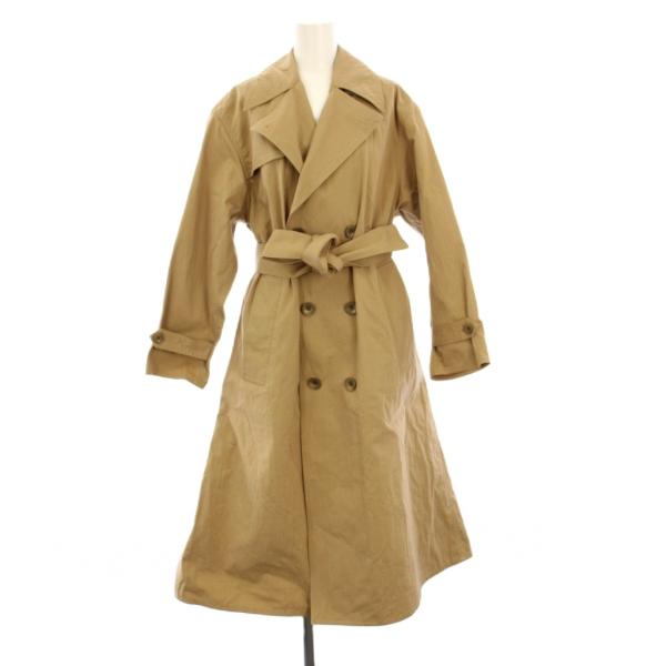 バブアー Barbour トレンチコート ロング ダブルブレスト 8 ベージュ