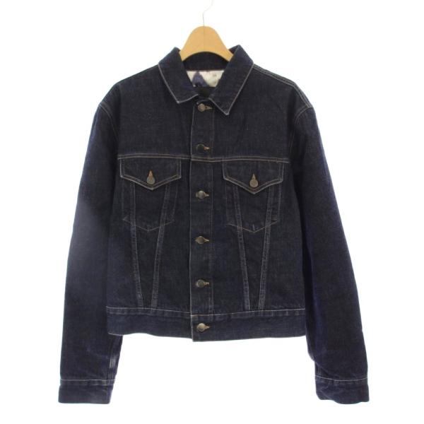 グッチ GUCCI デニムジャケット ジージャン Gジャン 46 青 /KH GUCCI（グッチ） デニムジャケット ジージャン Gジャン 46 青 /KH
