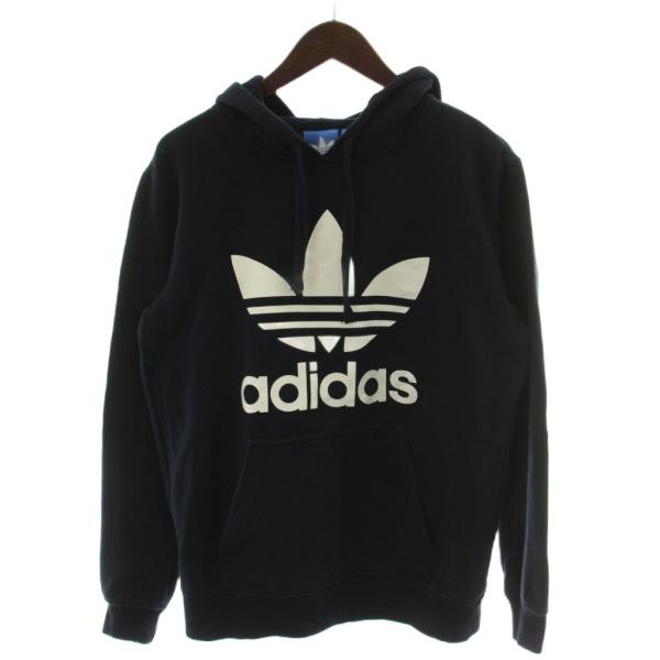 adidas ジップパーカー　ブラック　ロゴ adidas Originals アディダスオリジナルス originals パーカー 上着