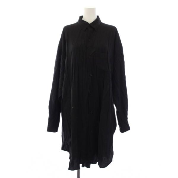 Y's（ワイズ） ヨウジヤマモト Pe/W WRINKLED LONG SLEEVE SHIRTS