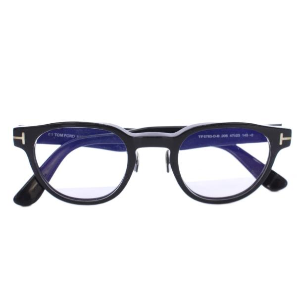 トムフォード メガネ トムフォード TOM FORD 眼鏡 メガネ 47□23 145-0 黒 ブラック クリア