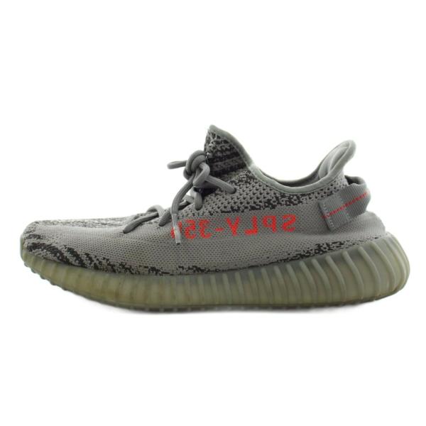 アディダスオリジナルス イージー ブースト Yeezy Boost 350 V2 スニーカー シューズ US10.5 28.5cm グレー AH2203 /AN26 メンズ