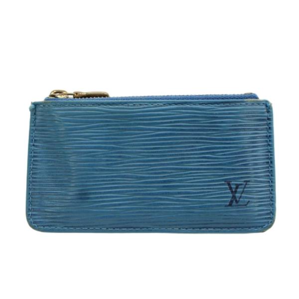 美品 ルイヴィトン エピレザー ケース ポシェットクレ M63805 LOUIS VUITTON（ルイ・ヴィトン） エピ ポシェットクレ 小銭入れ