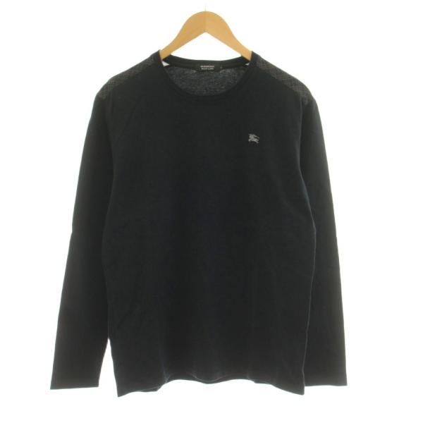 【新品未着用タグあり】Burberry Black label長袖Lサイズ BURBERRY BLACK LABEL（バーバリーブラックレーベル） Tシャツ