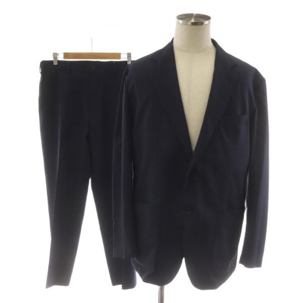ゴタイリク GOTAIRIKU 23SS スーツ セットアップ AIRY MOVE DotAir2WAYストレッチサッカージャケット テーラード パンツ スラックス BL
