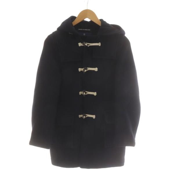 ロンドントラディション LONDON TRADITION ダッフルコート ミドル丈 ウール アウター 12 紺 ネイビー 514-08-0006 /AN2 レディース