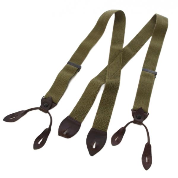 ナイジェルケーボン　サスペンダー　カーキ ナイジェルケーボン NIGEL CABOURN US ARMY SUSPENDER サスペンダー