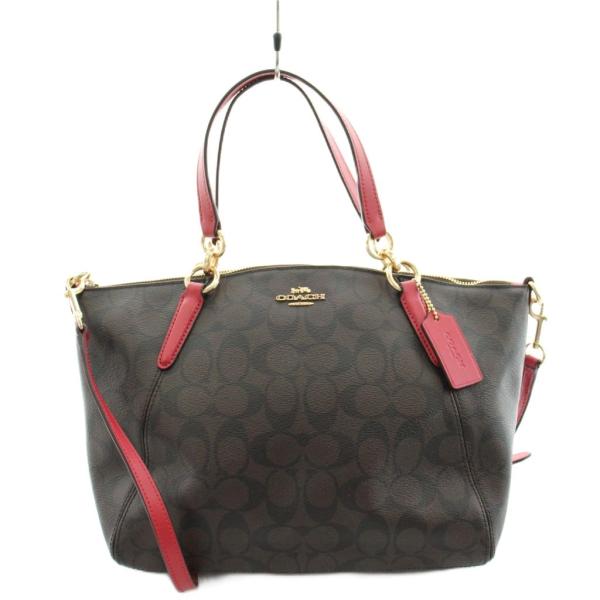 COACH（コーチ） シグネチャー ショルダーバッグ ハンドバッグ 2way