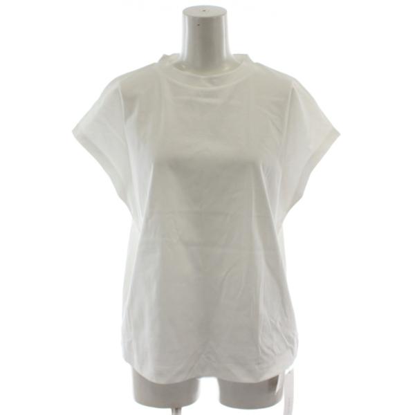 未使用品 ソージュ SOEJU COOL SMOOTH スタンドカラーカットソー M 白