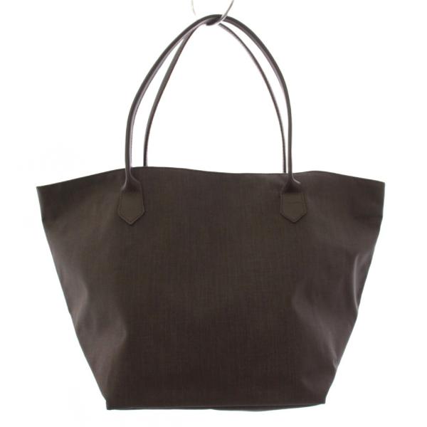 超美品　エルベシャプリエ1425C レザーハンドル舟形ショルダーL コーデュラ エルベシャプリエ Herve Chapelier レザーハンドル舟型ショルダーL