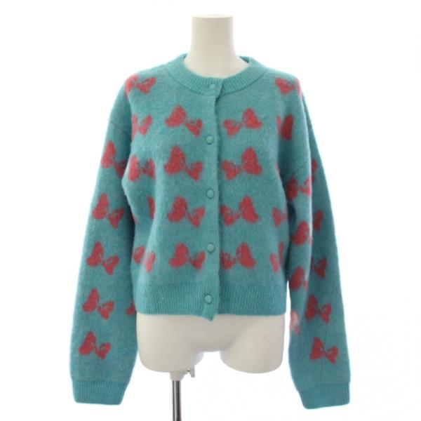 ZARA（ザラ） × ディズニー DISNEY インターシャリボンセーター ニット