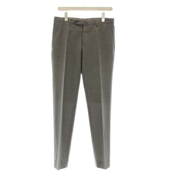 訳あり　新品　INCOTEX スリムフィット ウールスラックス　グレー　46 インコテックス INCOTEX SLIM FIT スラックス パンツ ウール 46 ライト