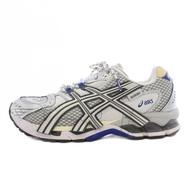 アシックス asics インビンシブル INVINCIBLE GEL-NIMBUS 10.1 HTTP 404 スニーカー シューズ US9 シルバー 1203A814 /TK メンズ