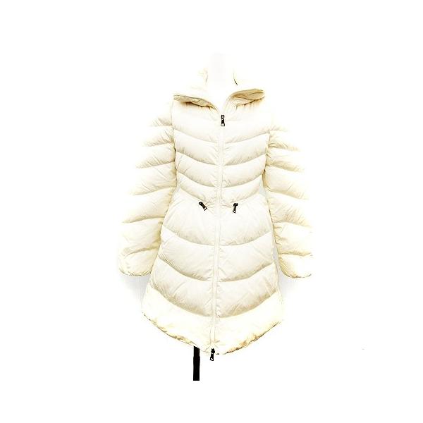スーパーsale期間中 の 中古 モンクレール Moncler 17 18aw 17 18aw コート ダウン ロング ミリエロン Mirielon 白 ホワイト Yt レディース ベクトル 古着 安い大特価 の
