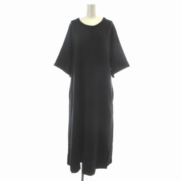 プティローブノアー petite robe noire ワンピース 五分袖 スウェット 