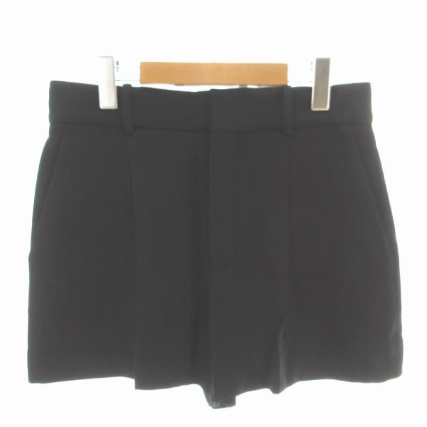 Chloé ショートパンツ T 36 NOIR Chloe クロエ CHLOE ショートパンツ ハーフ ジップフライ タック