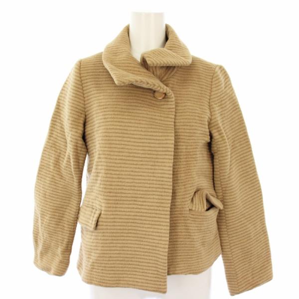 イエナ IENA ショートコート ジャケット アンゴラ ベージュ 6-1190-3060-4 /TK ▲H レディース