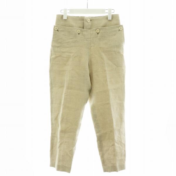 ハイク HYKE 23SS LINEN MARINE CROPPED PANTS リネンマリンクロップド