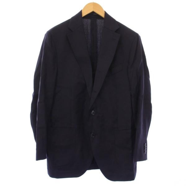 【新品未使用】LARDINI カシミア テーラードジャケット　50 ラルディーニ LARDINI テーラードジャケット シングル ウール 50 7REG