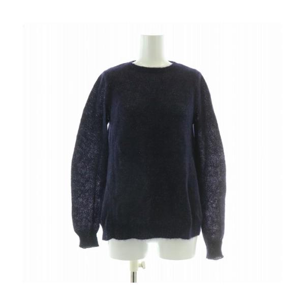 ドゥロワー Drawer ニット セーター 長袖 クルーネック ストレッチ