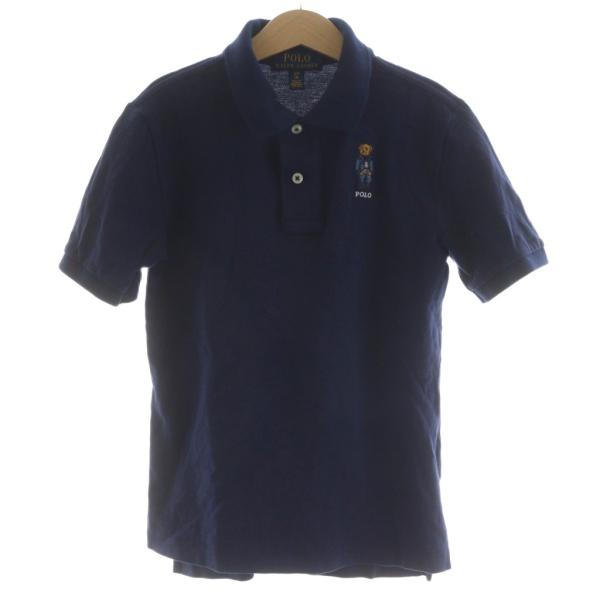 ポロ ラルフローレン POLO RALPH LAUREN ポロシャツ 半袖 ロゴ 刺繍 S 8 紺 ネイビー /AN68 ■MA キッズ【ブランド】ポロ ラルフローレン POLO RALPH LAUREN【表記サイズ】S 8【実寸サイズ】肩...