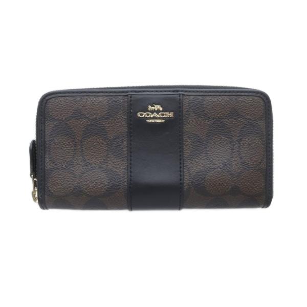 COACH（コーチ） 長財布 ロングウォレット ラウンドファスナー 財布