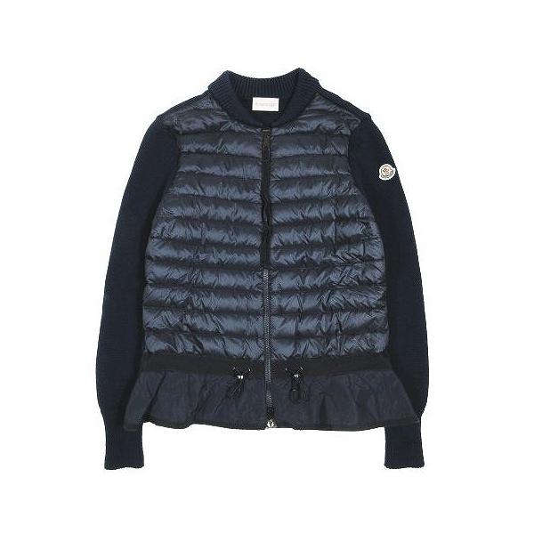 緑林シリーズ 17AW モンクレール MONCLER ニット 切替 ダウン