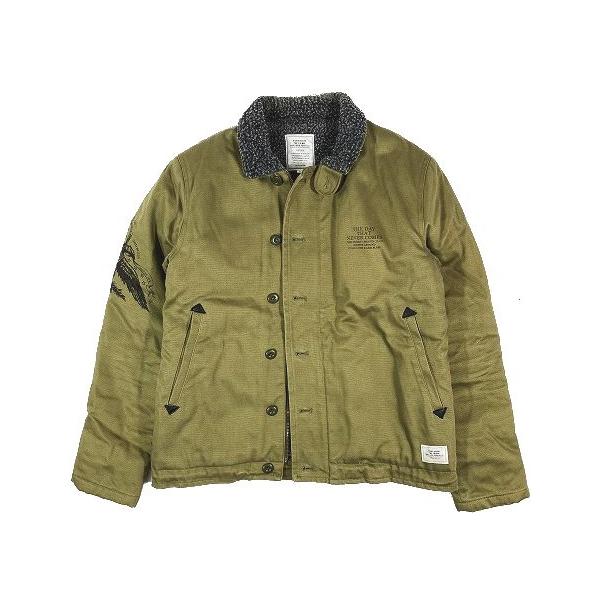 CRIMIE クライミー　N-1デッキジャケット イーグル クライミー CRIMIE イーグルプリント デッキジャケット アウター 内