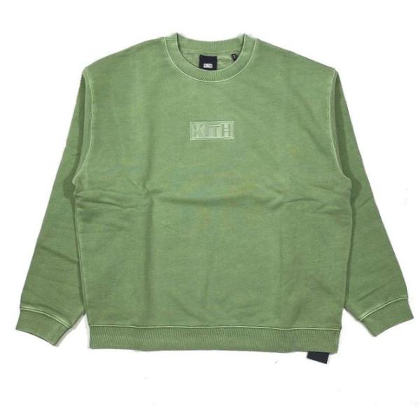83%OFF!】 古着 KITH キス ロゴ刺繍スウェットシャツ クルーネック