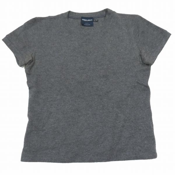 ジョルジオアルマーニ GIORGIO ARMANI カシミヤ100％ 半袖 ニット