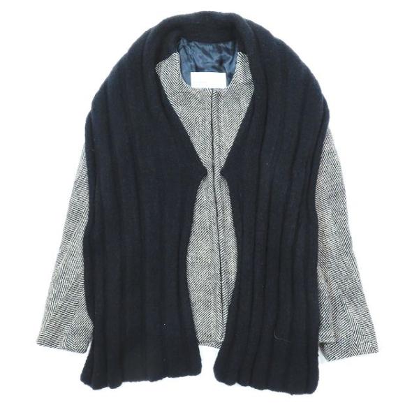 ジェントリーポルトフィーノ gentryportofino ストール付き ジャケット  