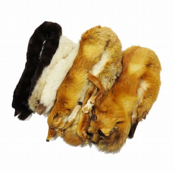 ノーブランド 5点セット まとめ売り ティペット フォックス
