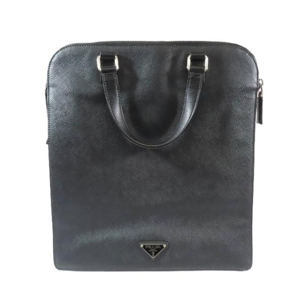 PRADA（プラダ） ブリーフケース ビジネスバッグ レザー サフィアーノ