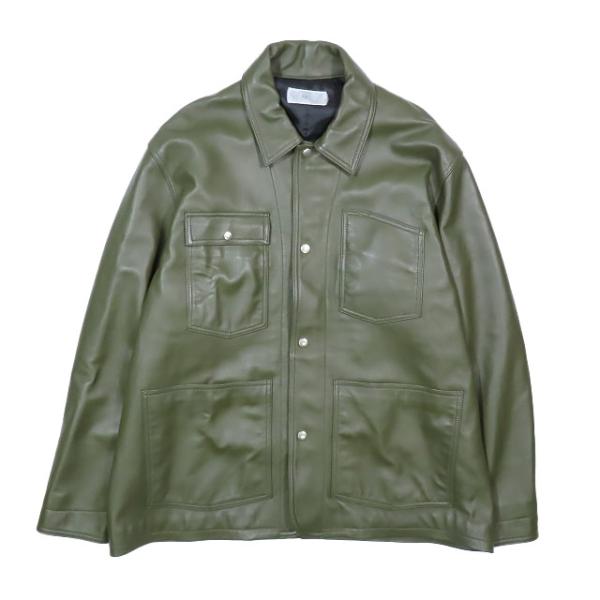 23AW UNFOLLOW FOLL フォル wardrobe sheep leather coverall シープ